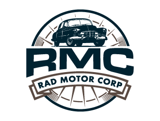 Rad Motor Corp; RMC logo design by PRN123