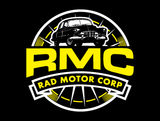 Rad Motor Corp; RMC logo design by PRN123