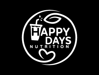 Happy Days NUTRITION logo design by Andri