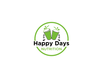 Happy Days NUTRITION logo design by luckyprasetyo
