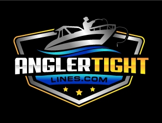 AnglerTightLines.Com logo design by MUSANG