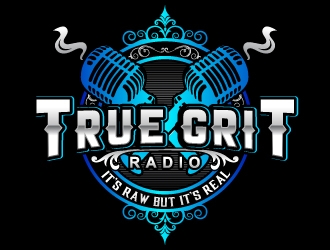True Grit Radio  logo design by uttam