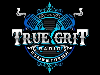 True Grit Radio  logo design by uttam