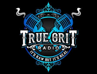 True Grit Radio  logo design by uttam