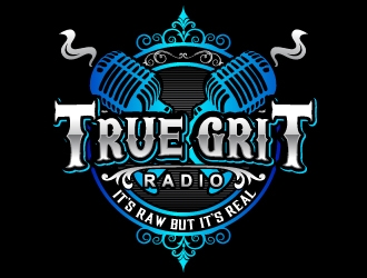 True Grit Radio  logo design by uttam