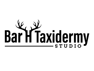 Bar H Taxidermy (Studio)  logo design by Andrei P