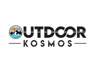 Outdoor Kosmos logo design by up2date