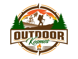 Outdoor Kosmos logo design by jaize