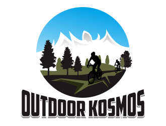 Outdoor Kosmos logo design by dasam