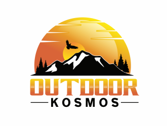 Outdoor Kosmos logo design by up2date