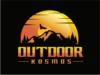 Outdoor Kosmos logo design by up2date