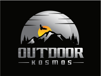 Outdoor Kosmos logo design by up2date