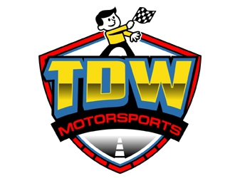 TDW Motorsports logo design by MAXR