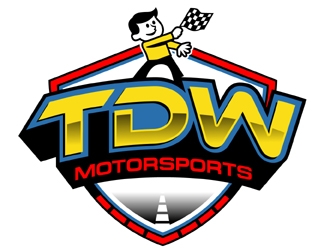 TDW Motorsports logo design by MAXR