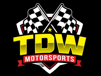 TDW Motorsports logo design by DreamLogoDesign