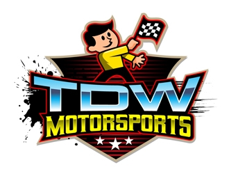 TDW Motorsports logo design by DreamLogoDesign