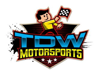 TDW Motorsports logo design by DreamLogoDesign