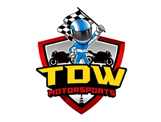 TDW Motorsports logo design by DreamLogoDesign
