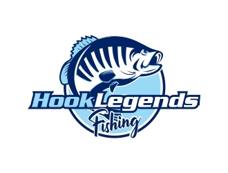 Hook Legends Fishing logo design by rizuki