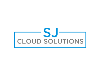 SJ Cloud Solutions logo design by Diancox