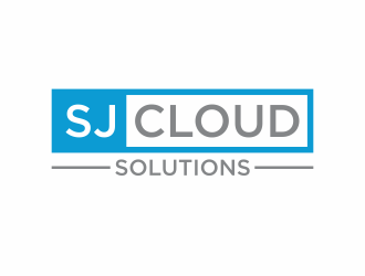 SJ Cloud Solutions logo design by hopee