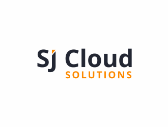 SJ Cloud Solutions logo design by Msinur