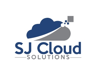 SJ Cloud Solutions logo design by AamirKhan