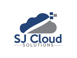 SJ Cloud Solutions logo design by AamirKhan