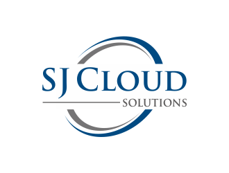 SJ Cloud Solutions logo design by Girly