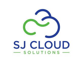 SJ Cloud Solutions logo design by p0peye