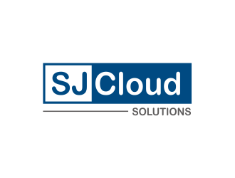 SJ Cloud Solutions logo design by Girly