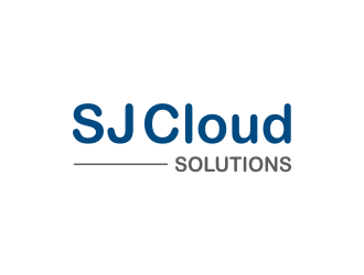 SJ Cloud Solutions logo design by Girly