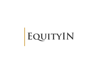 equityIN logo design by hopee