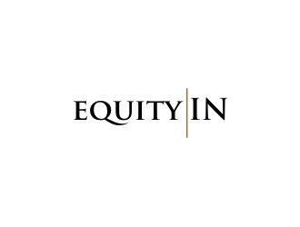 equityIN logo design by sodimejo