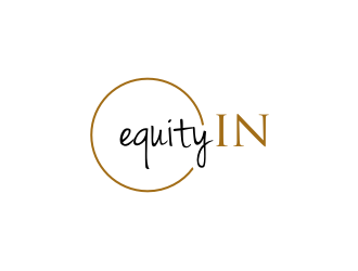 equityIN logo design by sodimejo