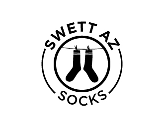Sweet Az Socks  logo design by iamjason