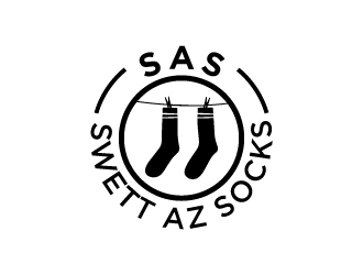 Sweet Az Socks  logo design by iamjason