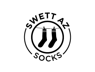 Sweet Az Socks  logo design by iamjason