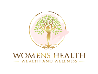 womens health, wealth and wellness logo design by bismillah