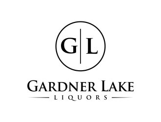 Gardner lake liquors logo design by done