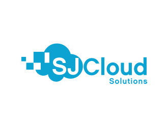SJ Cloud Solutions logo design by cahyobragas