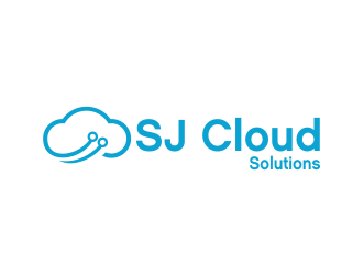 SJ Cloud Solutions logo design by cahyobragas