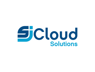 SJ Cloud Solutions logo design by cahyobragas