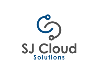 SJ Cloud Solutions logo design by cahyobragas