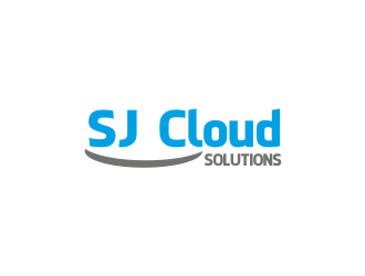 SJ Cloud Solutions logo design by kanal