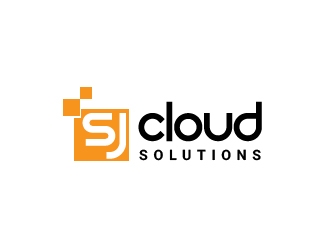 SJ Cloud Solutions logo design by drifelm