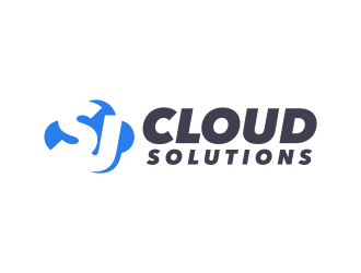 SJ Cloud Solutions logo design by ekitessar