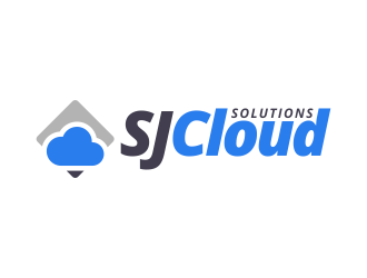 SJ Cloud Solutions logo design by ekitessar