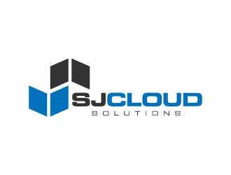 SJ Cloud Solutions logo design by hwkomp