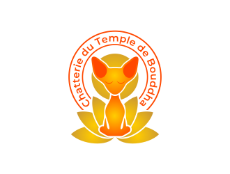 Chatterie du Temple de Bouddha logo design by monster96